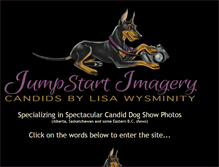 Tablet Screenshot of jumpstartimagery.com